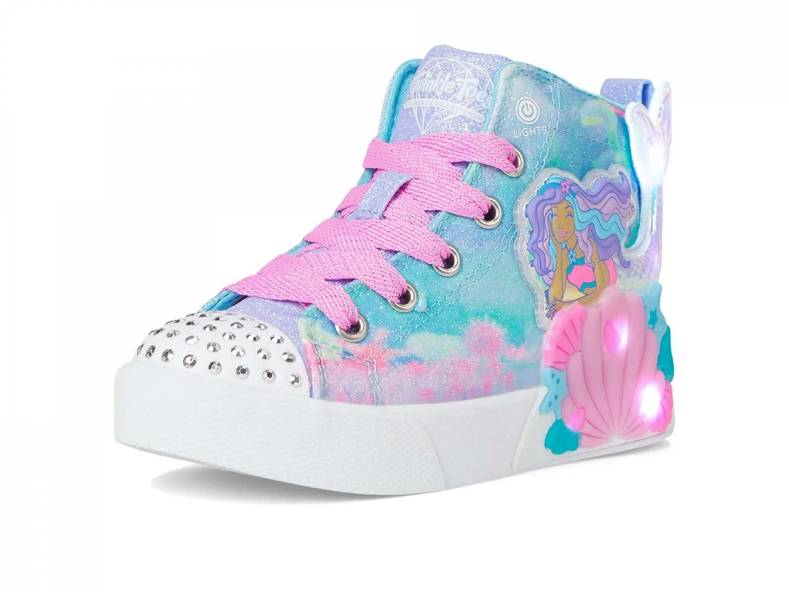 Кроссовки Skechers TWI-Lites 2.0 314378l для девочек (маленький ребенок), фото №7