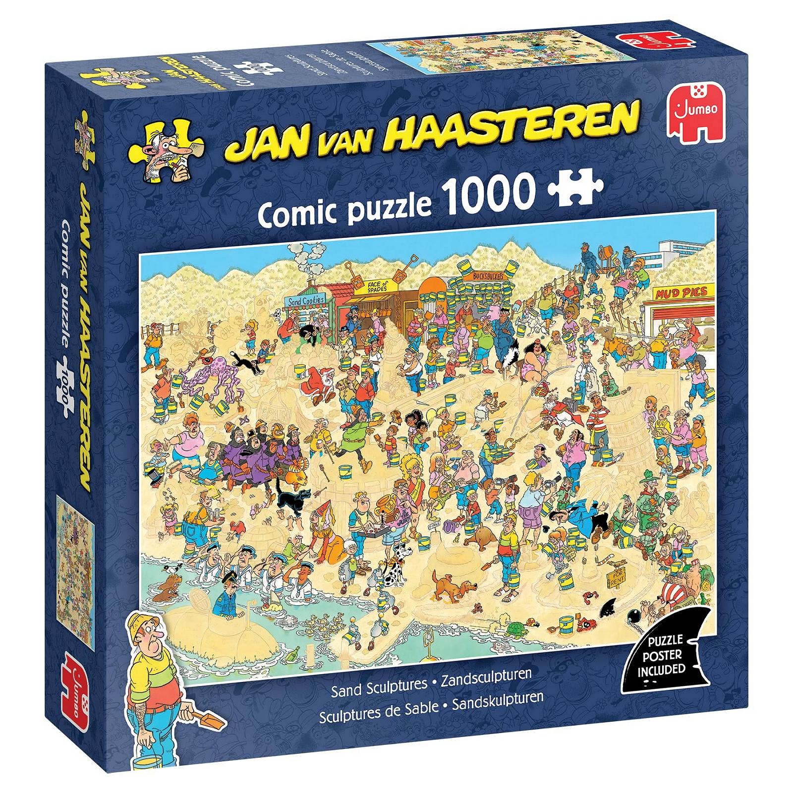 Пазл Jan van Haasteren Sand Sculptures 1000 елементів, фото №1