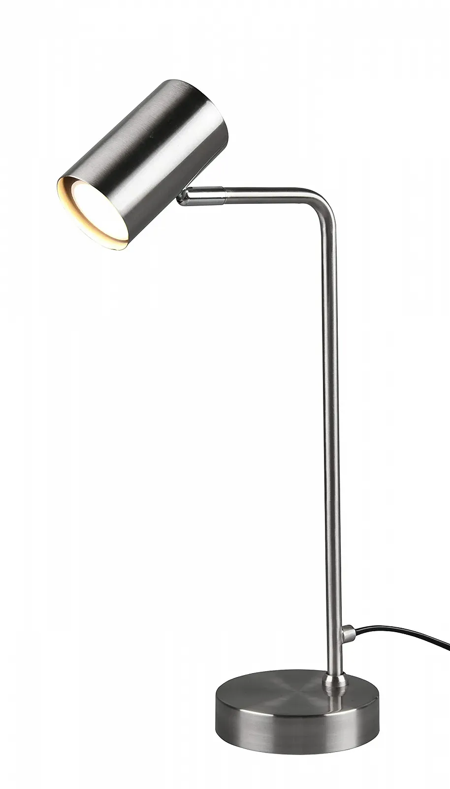 Настільна лампа Trio Leuchten Marley 512400107 металева 1x GU10 матовий нікель, фото №1