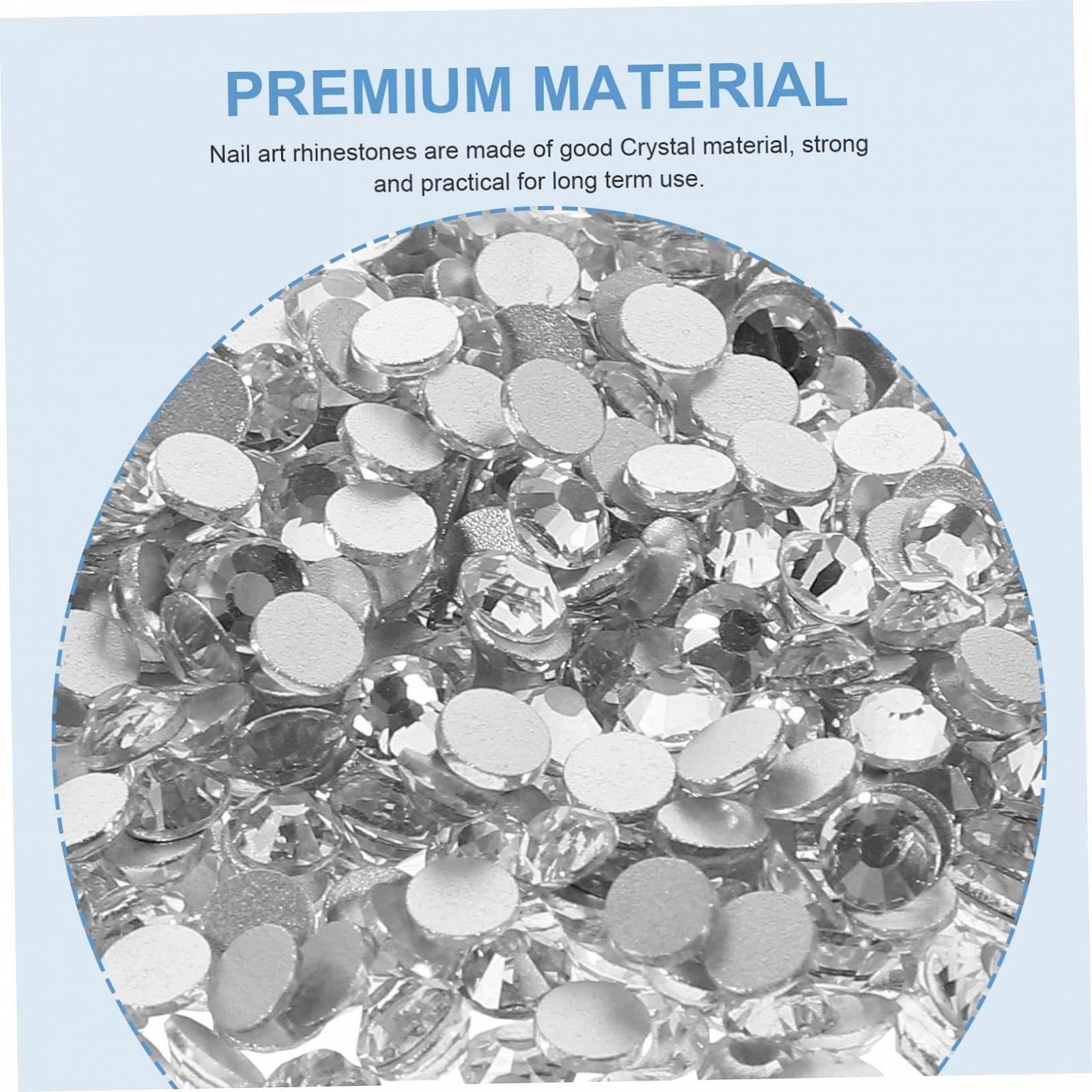 Стрази Mikinona для нігтів 1440 шт. для DIY прикрас для манікюру, фото №7