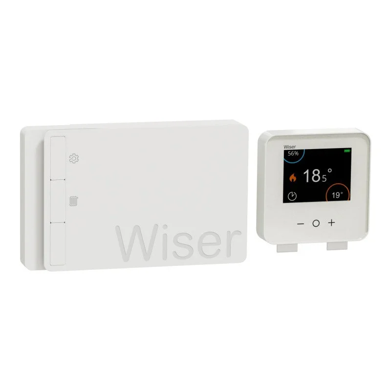Розумний термостат Schneider Electric Wiser CCTFR6901G2 для котла Білий, фото №1