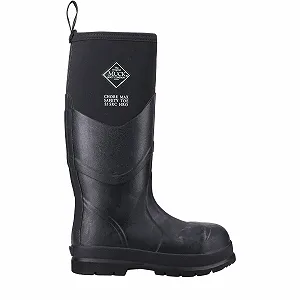 Сапоги Muck Boots Chore Max S5 Резиновые Защитные, стальной подносок/подошва, черные - Фото 1