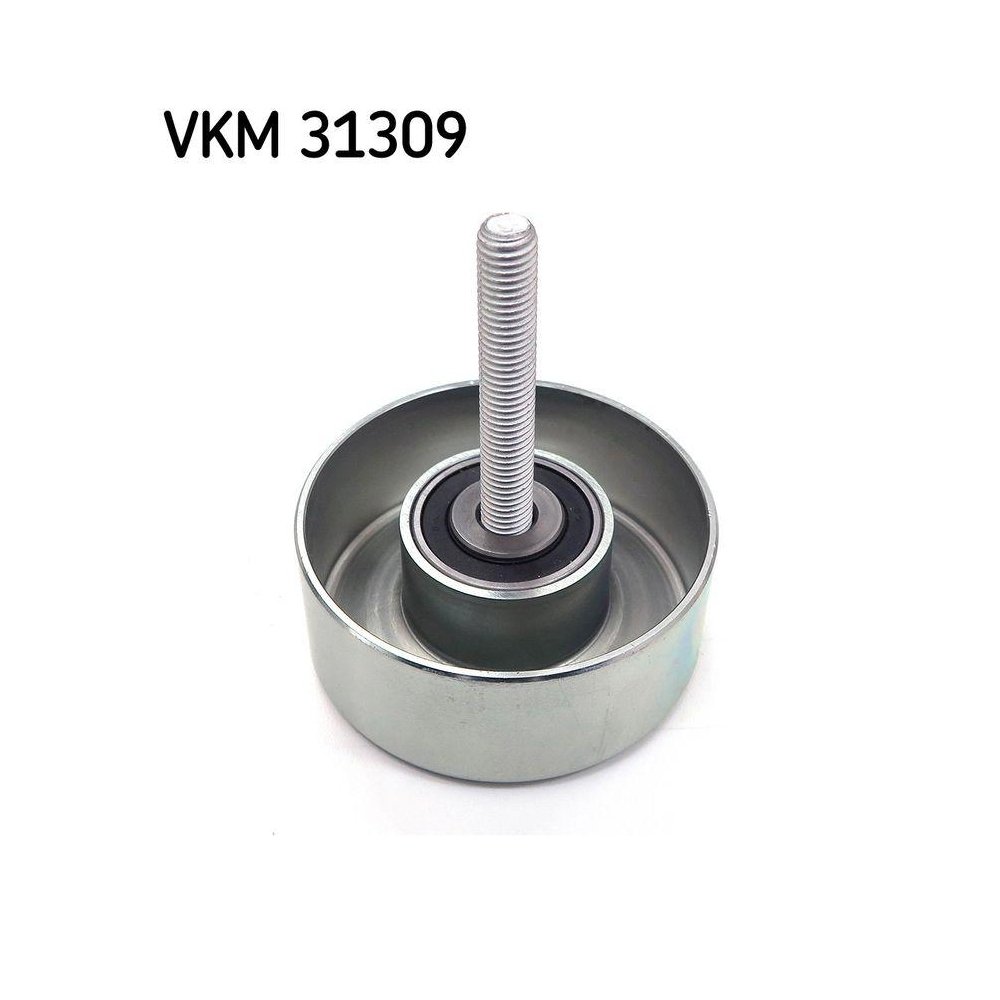 Ролик обводной/направляющий поликлинового ремня SKF VKM 31309 для AUDI PORSCHE SEAT VW, фото №1