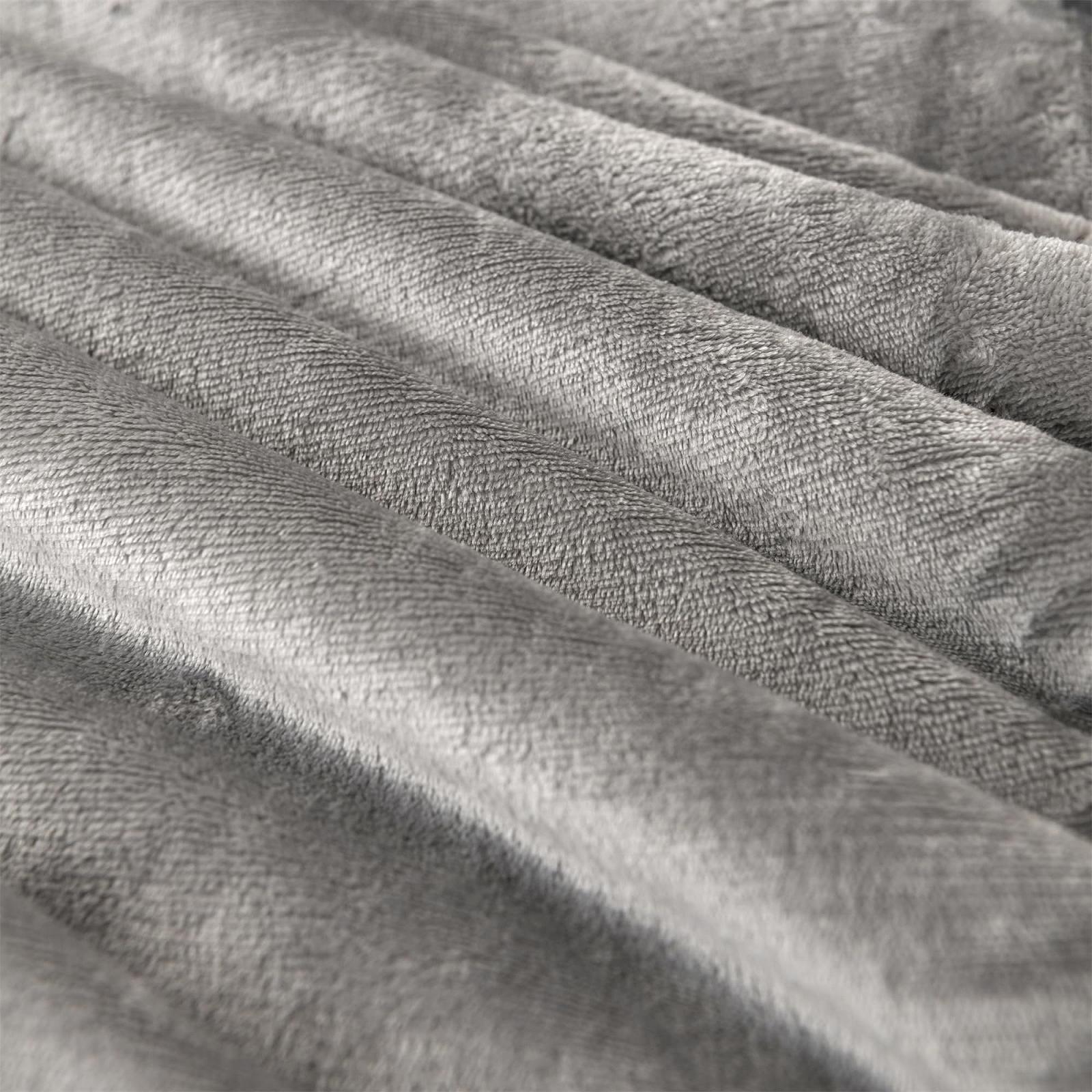 Плед Good Nite Флісовий Шерпа М'який Сірий, King, 200 x 230 см, фото №5 Плед Good Nite Флісовий Шерпа М'який Сірий, King, 200 x 230 см, фото №5