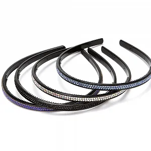 Обруч Lonedy Женский, 4 шт, со стразами и хрусталем synthetic.ua - Фото 1