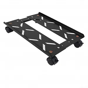 Стойка для компьютера Variabler, стальная, с фиксирующимися колесами для легкой мобильности, подходит для перфорированных широких дюймовых корпусов 79102, основа для ПК (1) - Фото 1