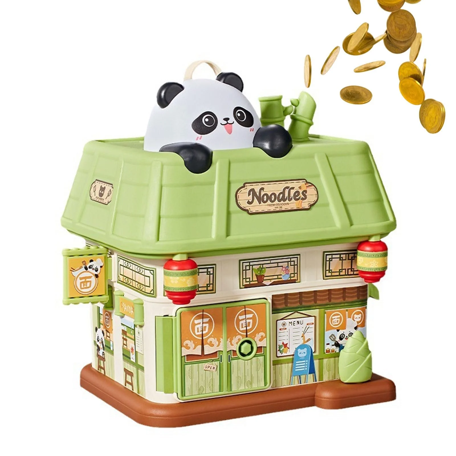 Скарбничка Panda Ударостійка 21,8×17×22 см, фото №1