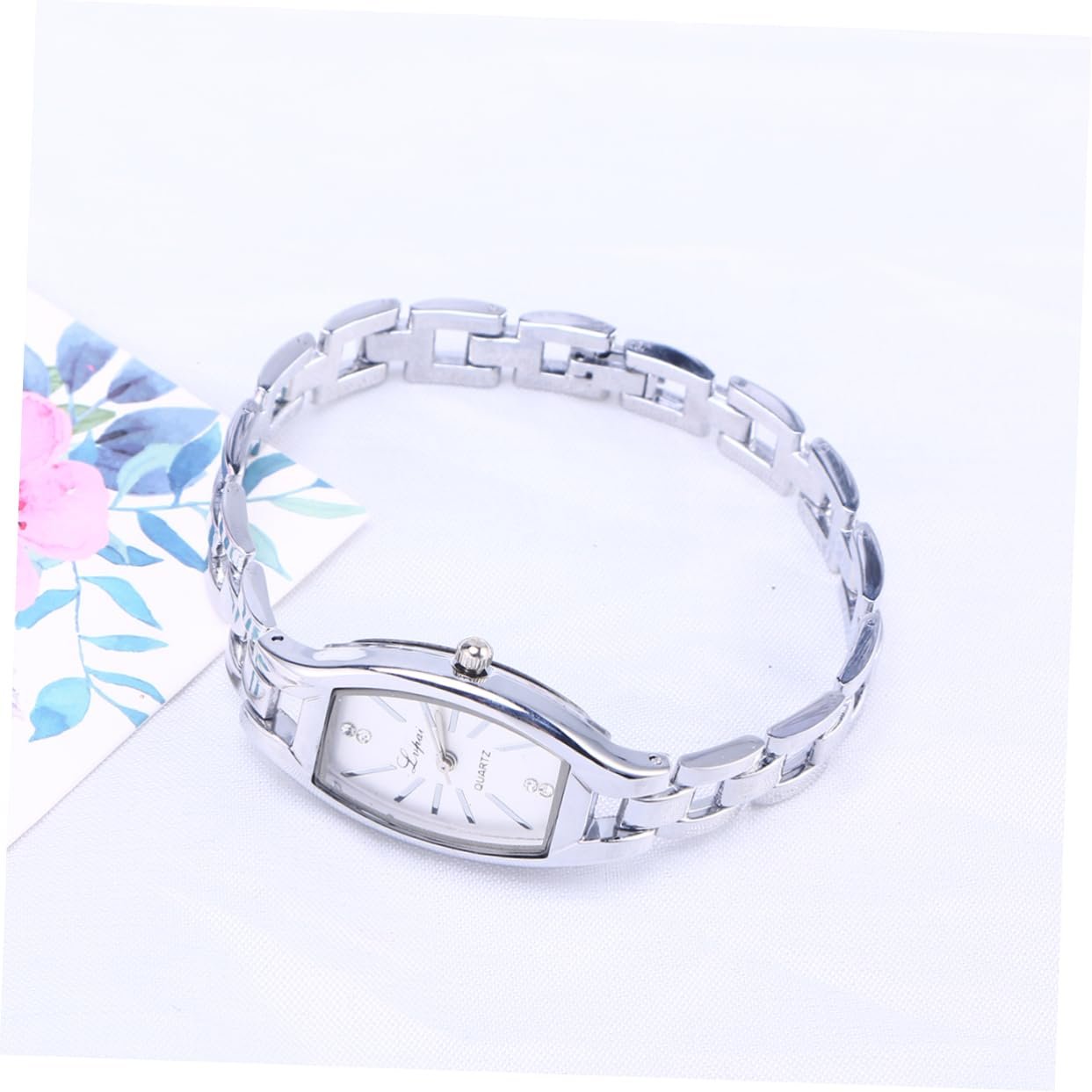 Кварцовий годинник LIFKOME Business Білий Срібний, фото №5