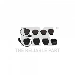 Комплект тормозных колодок NK 224776 для AUDI, передний мост - Фото 1