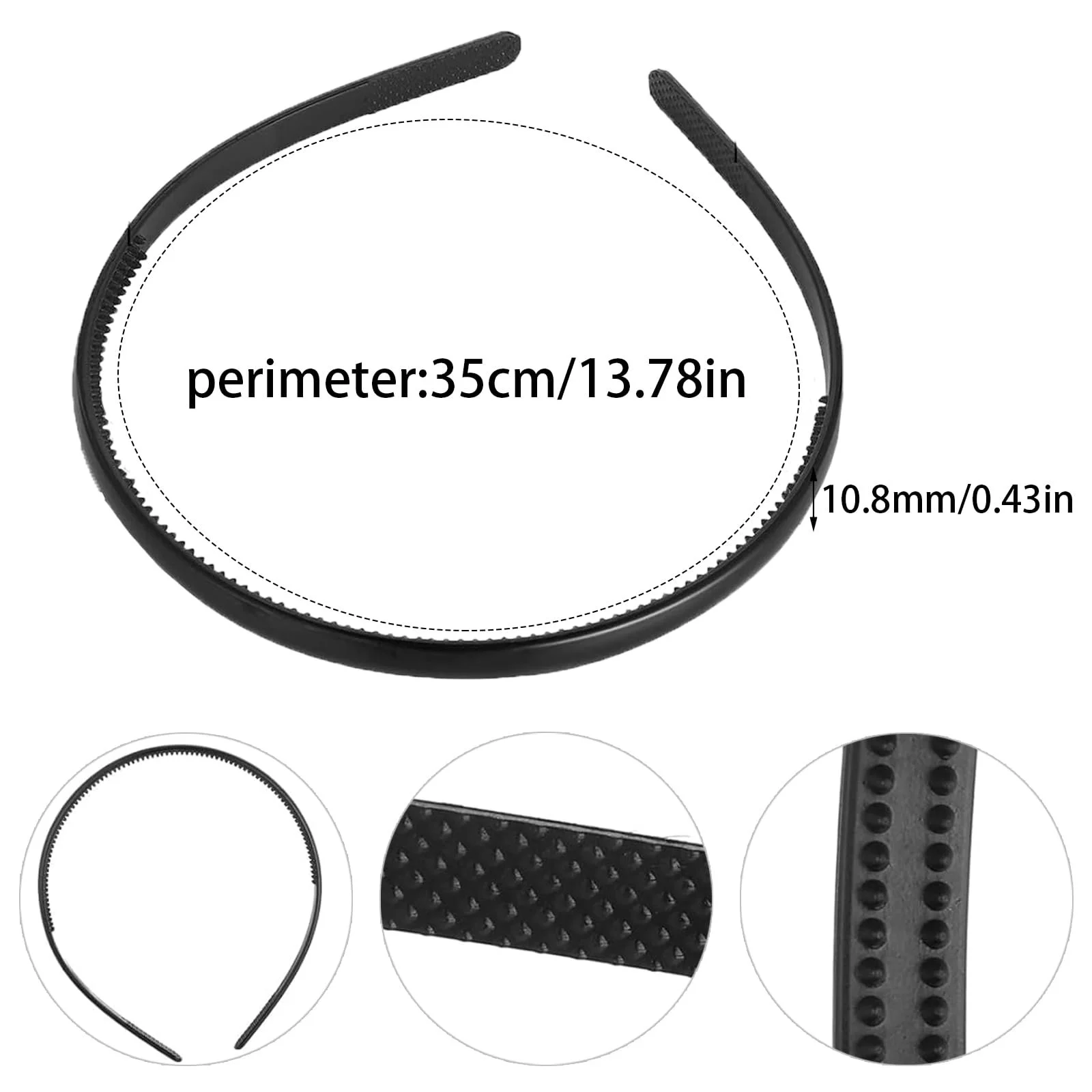 Обруч Черный (5 шт.) Широкий, фото №2 Обруч Черный (5 шт.) Широкий, фото №2