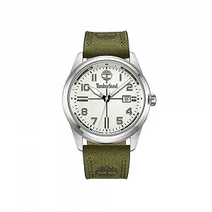 Часы Timberland Northbridge Мужские Зеленый Кожаный Ремешок, Диаметр корпуса 45 мм TDWGB2230703, Зеленый, Современный - Фото 1