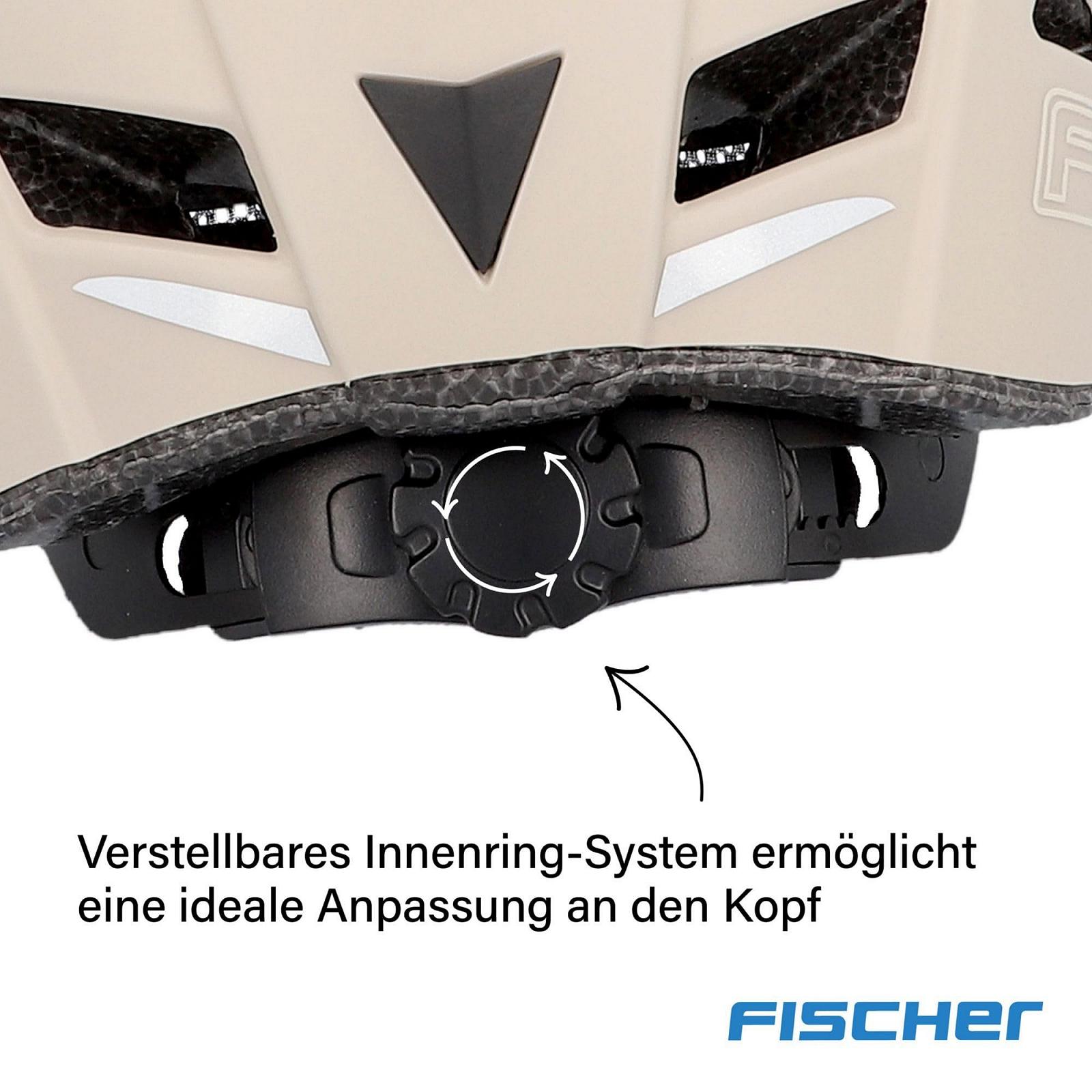 Шлем Fischer Urban Plus с LED подсветкой, фото №11