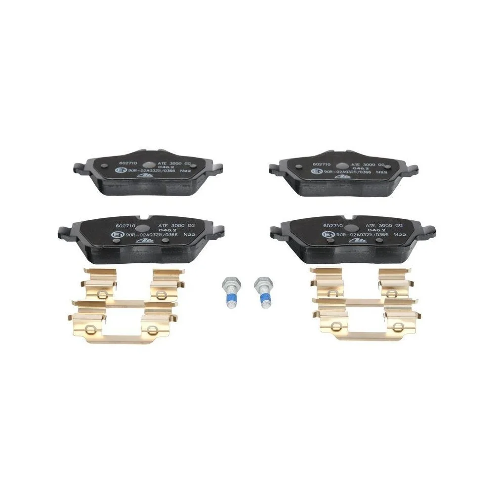 Комплект гальмівних колодок, дискове гальмо ATE 13.0460-2710.2 для BMW MINI, передня вісь, фото №1