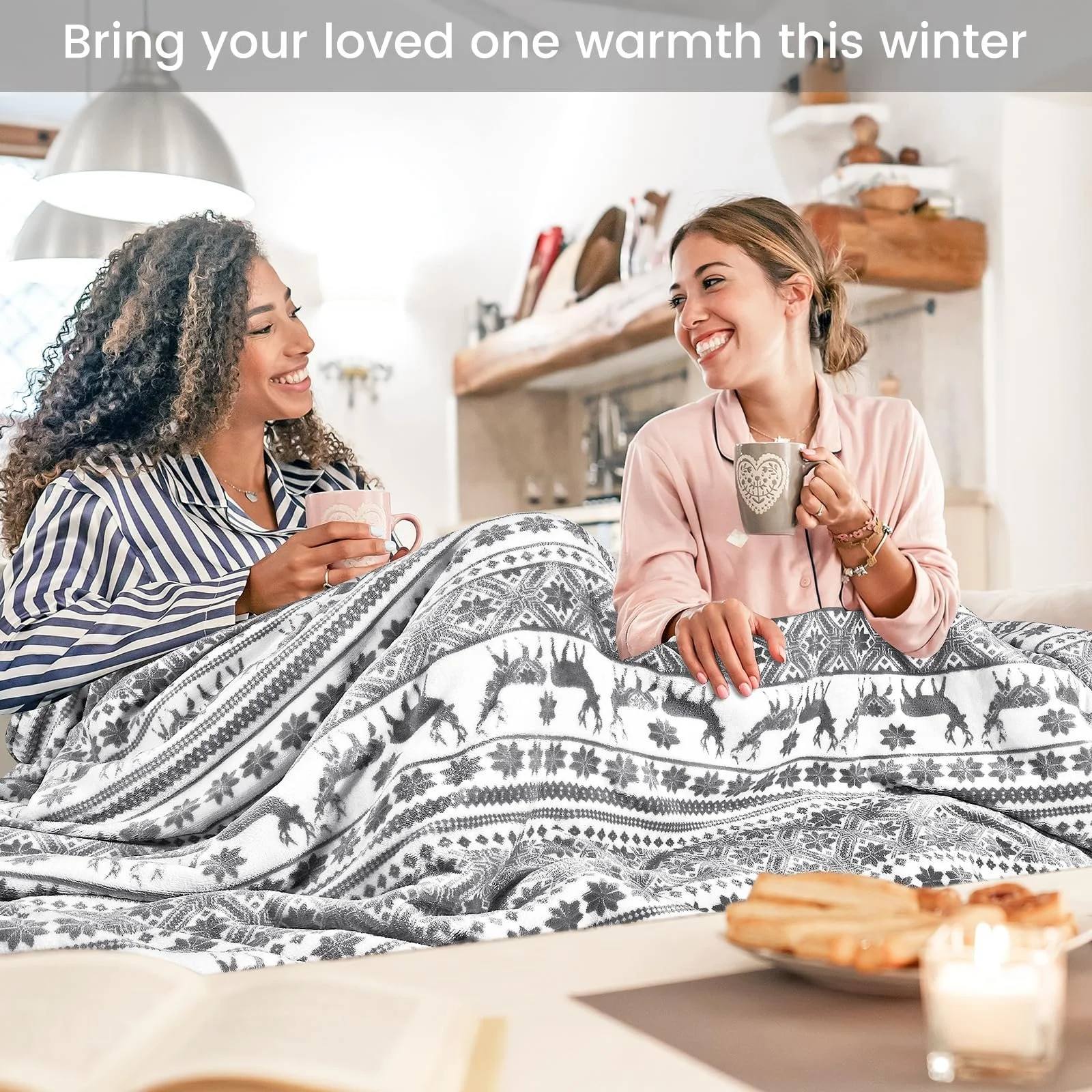 Электрическое одеяло LeaderPro 160 x 180 см Фланелевое 6 уровней нагрева Серый/Белый, фото №7 Электрическое одеяло LeaderPro 160 x 180 см Фланелевое 6 уровней нагрева Серый/Белый, фото №7