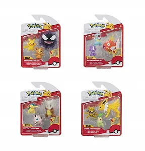 Набір ігрових фігурок Pokemon Battle Figure Set 3 Pack (Assortment) - Фото 1