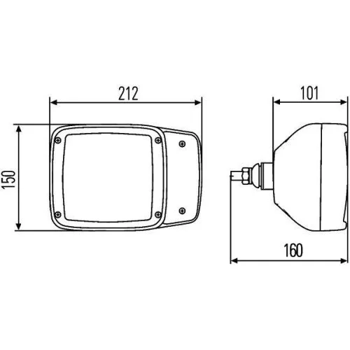 Фара HELLA 1SA 996 120-461 для SCANIA, правая, фото №4