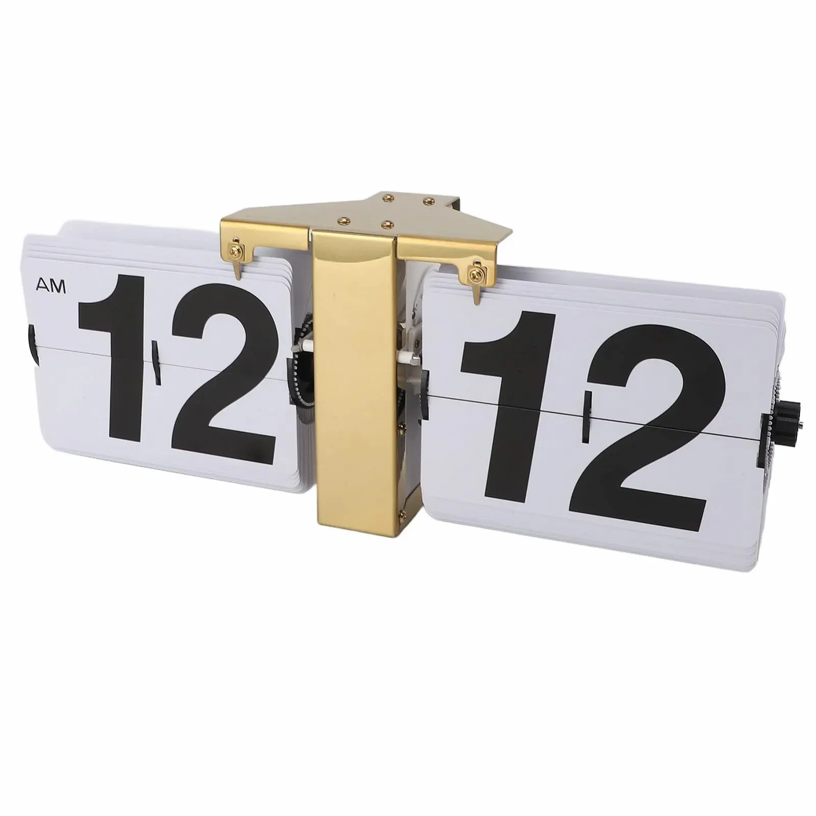 Настільний годинник PODSJD Вінтажний Перекидний Механічний Перекидний Ретро Дизайн з нержавіючої сталі Великі цифри Тип 1, фото №7 Настільний годинник PODSJD Вінтажний Перекидний Механічний Перекидний Ретро Дизайн з нержавіючої сталі Великі цифри Тип 1, фото №7