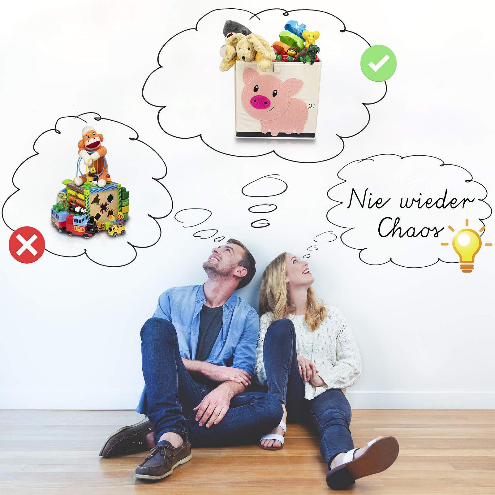 Ящик для хранения Lifeney для детей Практичный, для хранения детских игрушек, фото №6