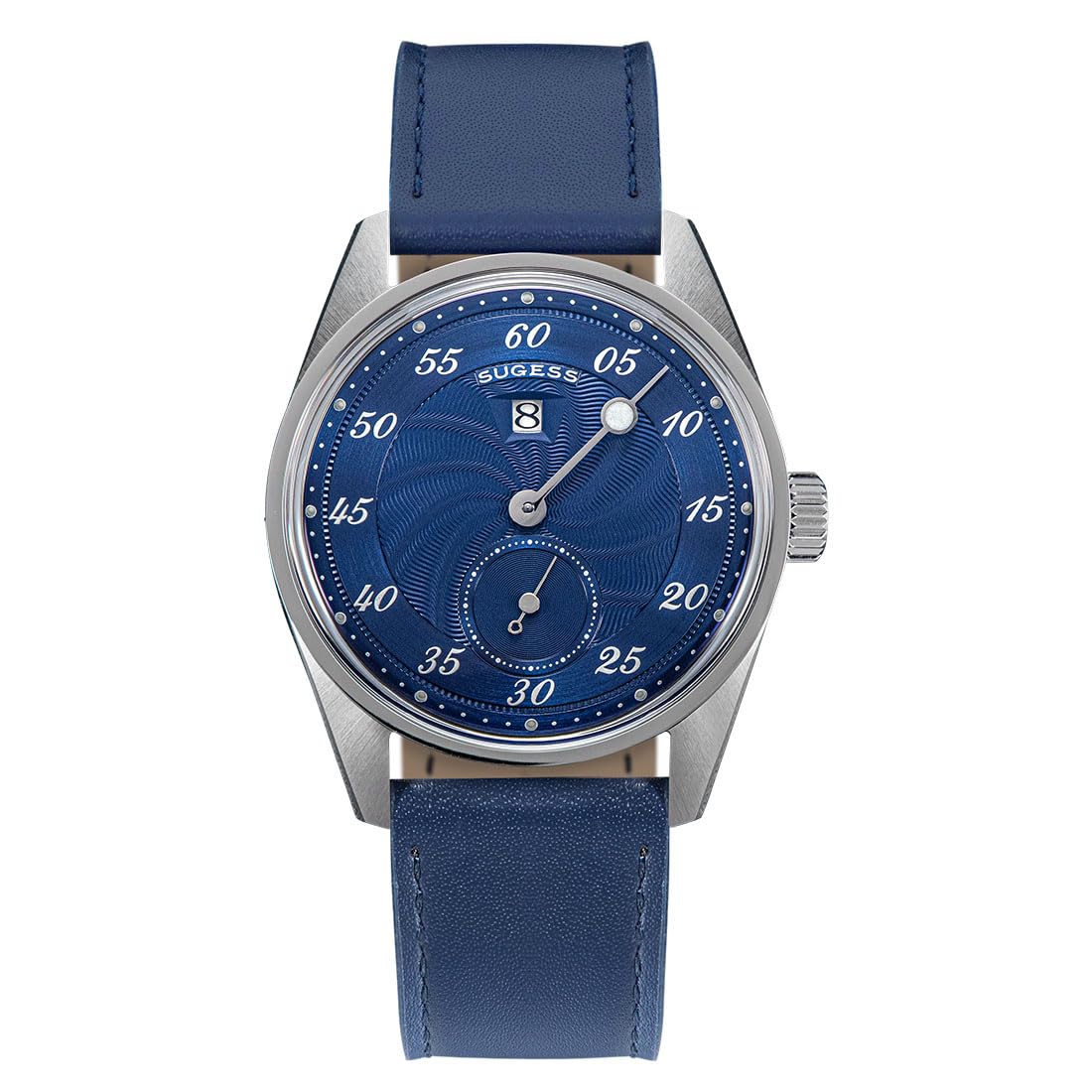 Часы Автоматические Seestern Sugess S451 Сталь Кожа Синий Мужские Синий Ремешок, фото №1 Часы Автоматические Seestern Sugess S451 Сталь Кожа Синий Мужские Синий Ремешок, фото №1