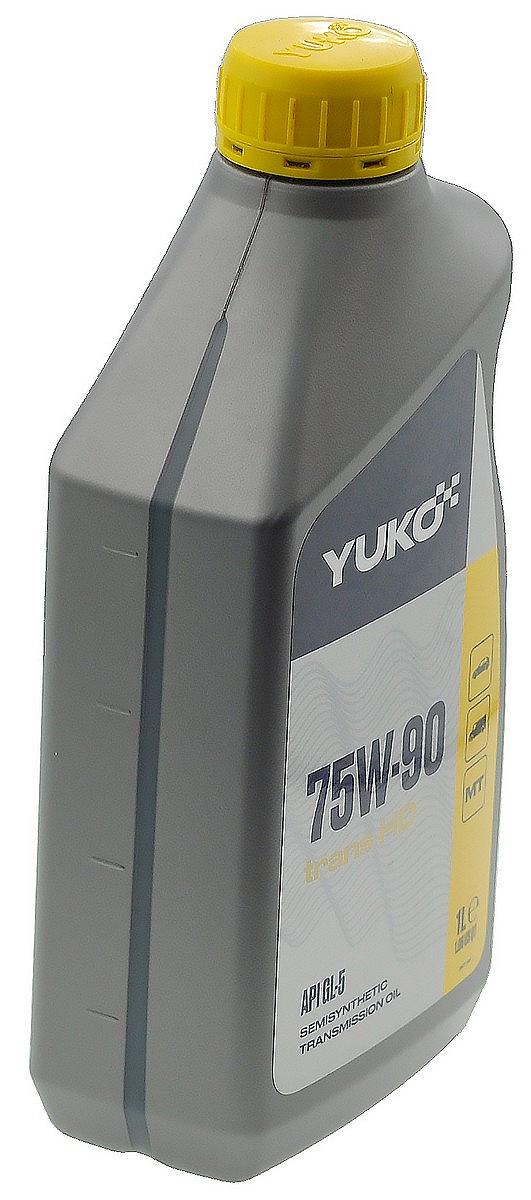 Масло YUKO TRANS SAE 75W-90 HD API GL-5 1 литр арт.смаз567, фото №3