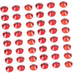 Стрази для нігтів 1440 штплоскі, різнокольорові, 3 розміри - Фото 1