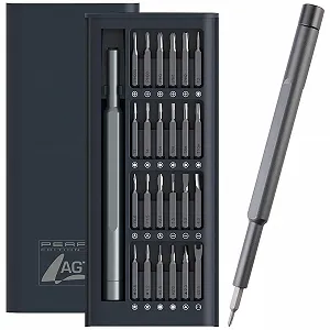 Набір прецизійних викруток AGT 25 предметів для точного ремонту synthetic.ua - Фото 1