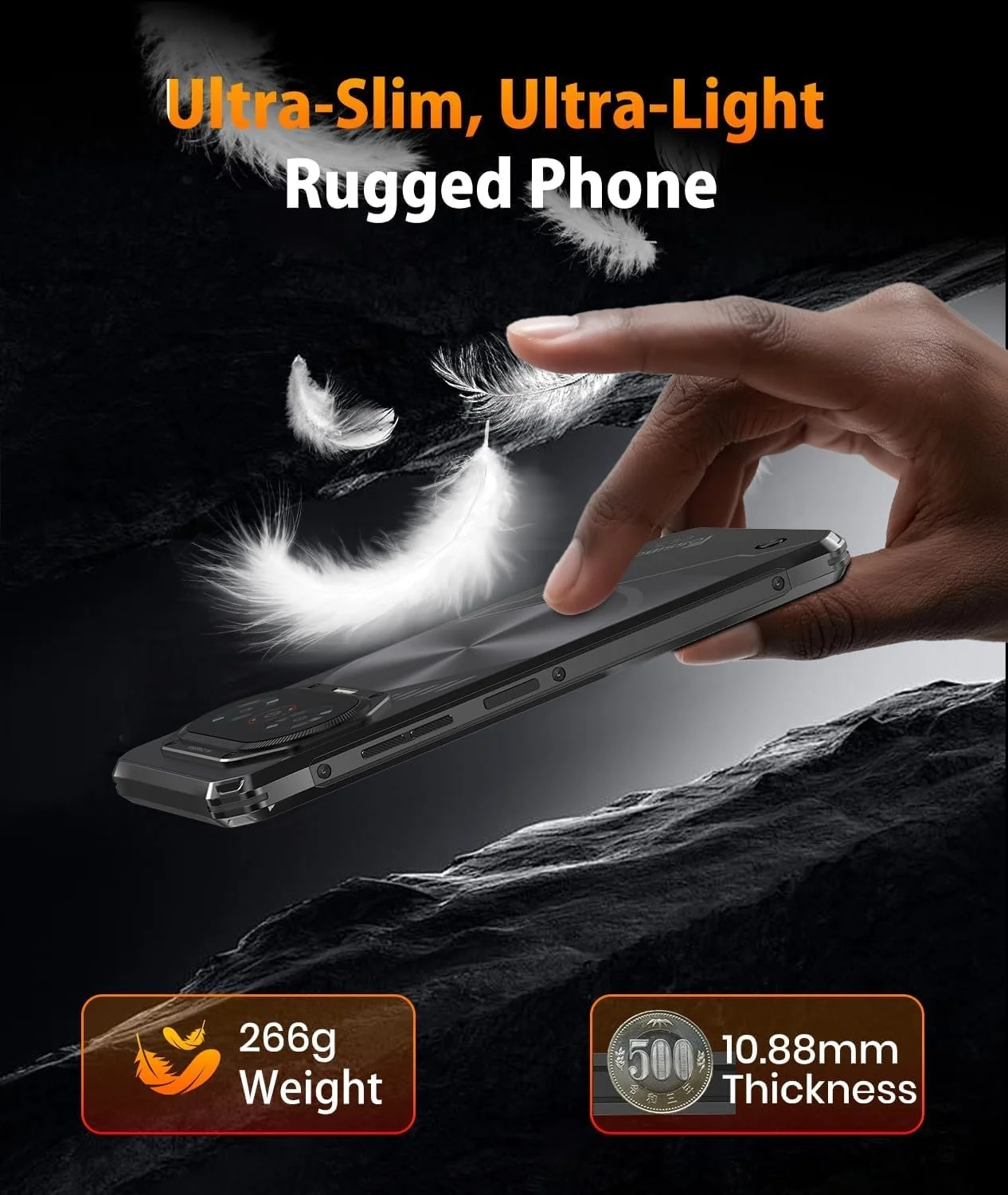 Смартфон FOSSiBOT F114 Rugged 6.67 дюйма Android 15 50MP + 8MP 12GB RAM + 128GB/1TB ROM IP68/IP69K NFC OTG, фото №4 Смартфон FOSSiBOT F114 Rugged 6.67 дюйма Android 15 50MP + 8MP 12GB RAM + 128GB/1TB ROM IP68/IP69K NFC OTG, фото №4