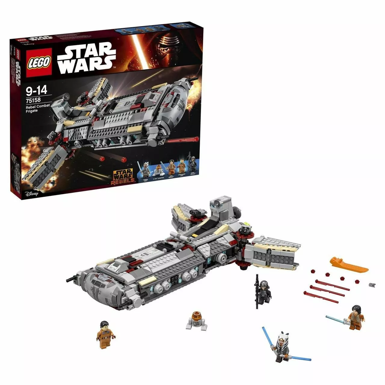 Конструктор LEGO Star Wars 75158 Боевой фрегат повстанцев, фото №1