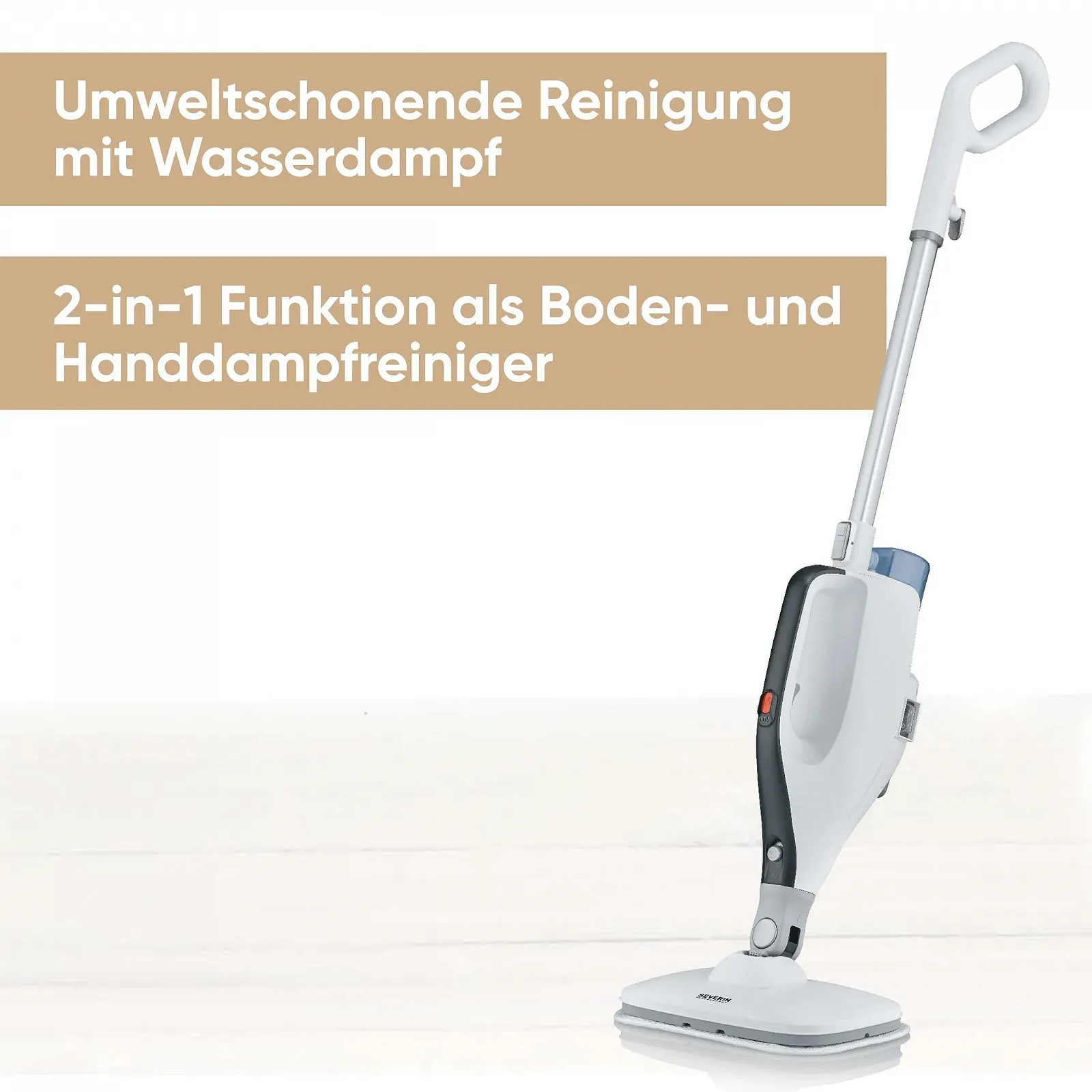 Пароочисник SEVERIN SC 7145 2-в-1 9 m, фото №8 Пароочисник SEVERIN SC 7145 2-в-1 9 m, фото №8