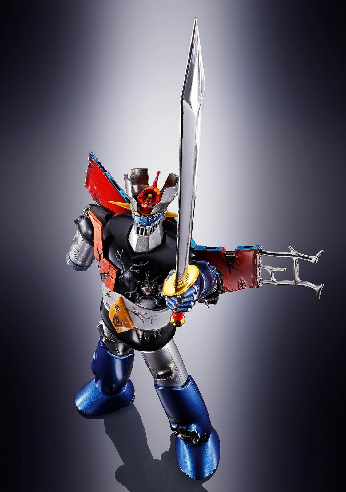 Фігурка Tamashii Nations Soul of Chogokin Great Mazinger Z GX-105D Kakumei Shinka Damage Ver., 17 см, фото №3