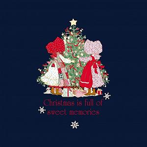 Детская куртка-бомбер All+Every Holly Hobbie Christmas Sweet Memories synthetic.ua - Фото 1