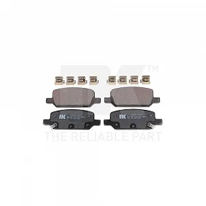 Комплект гальмівних колодок, дискове гальмо NK 2266005 для TESLA, задня вісь - Фото 1