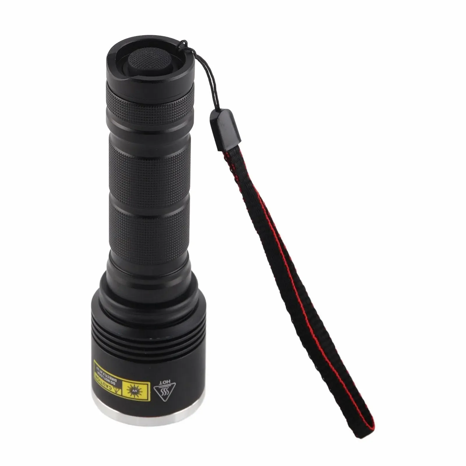 Ультрафиолетовый фонарь Pilipane LED 365 нм, 40 Вт, 1800 MW, корпус из алюминиевого сплава, черный, фото №1 Ультрафиолетовый фонарь Pilipane LED 365 нм, 40 Вт, 1800 MW, корпус из алюминиевого сплава, черный, фото №1