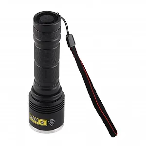 Ультрафиолетовый фонарь Pilipane LED 365 нм, 40 Вт, 1800 MW, корпус из алюминиевого сплава, черный - Фото 1