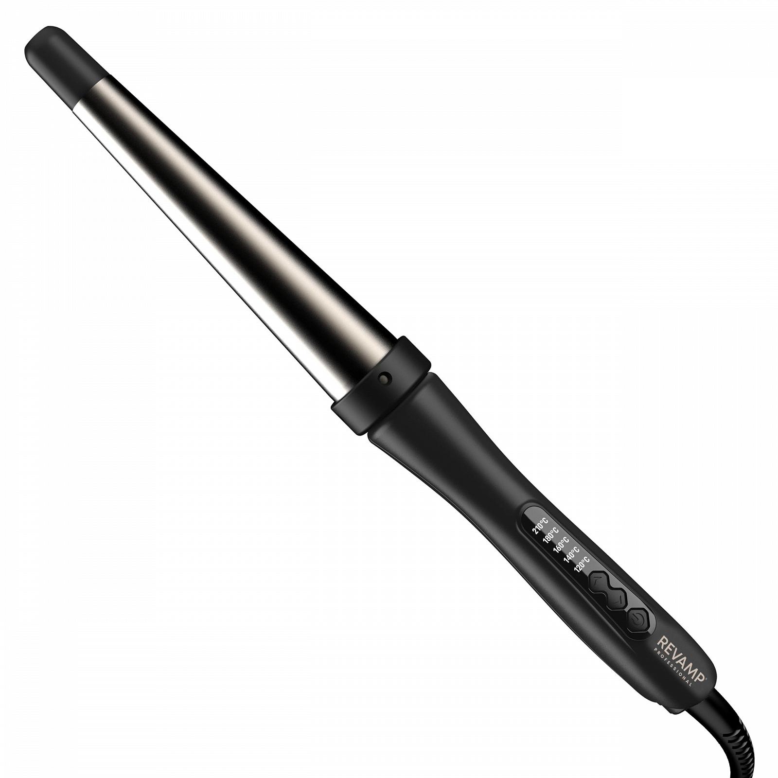 Конусна плойка Revamp Progloss Big Wand 32-19 мм Кераміка Іонна технологія, фото №8