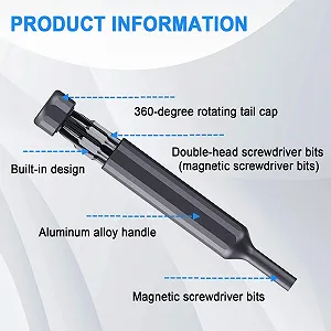 Набір викруток 39-в-1 Precision Mini S2 Alloy Steel synthetic.ua - Фото 1