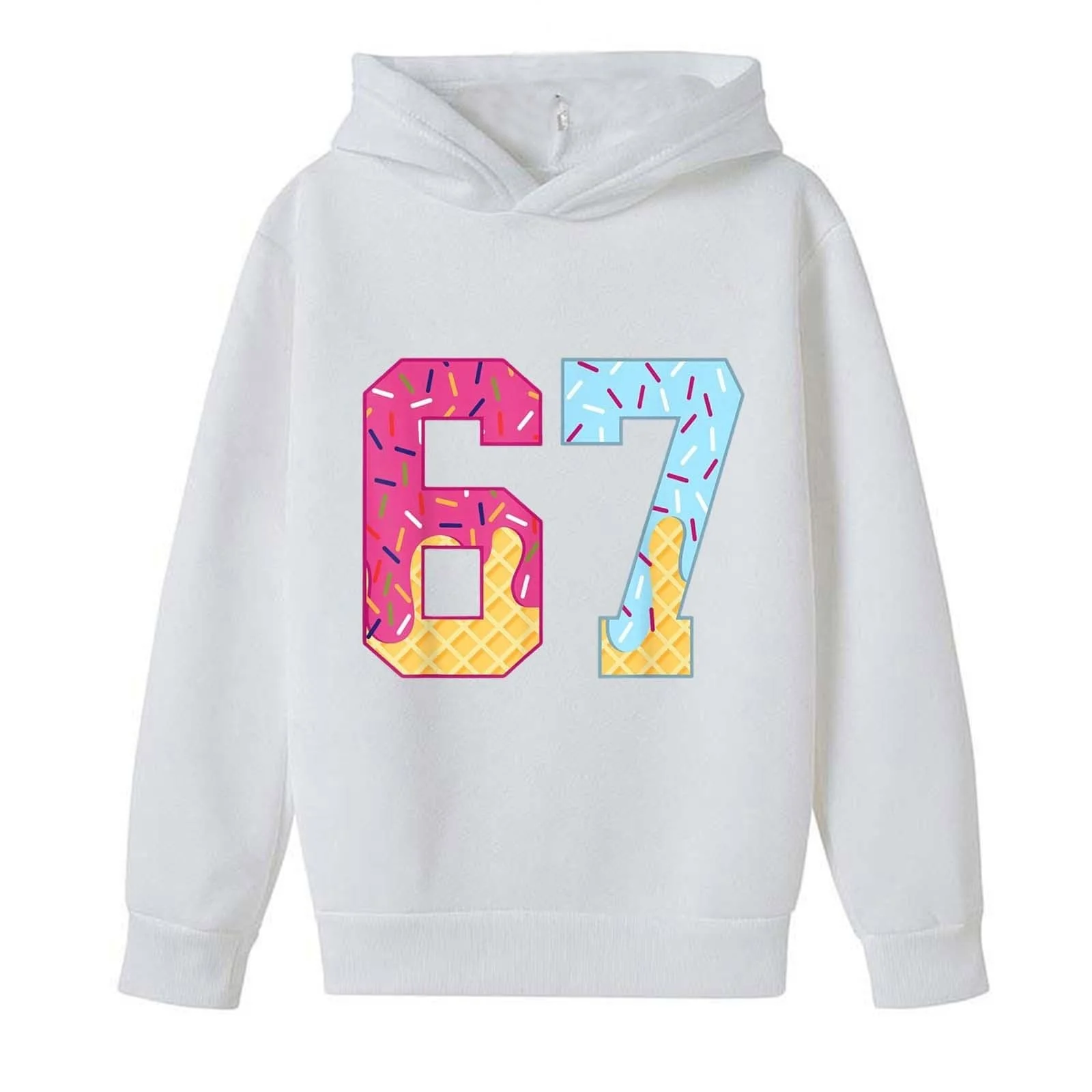 Толстовка для дівчат 67 Prints Підліткова, фото №2