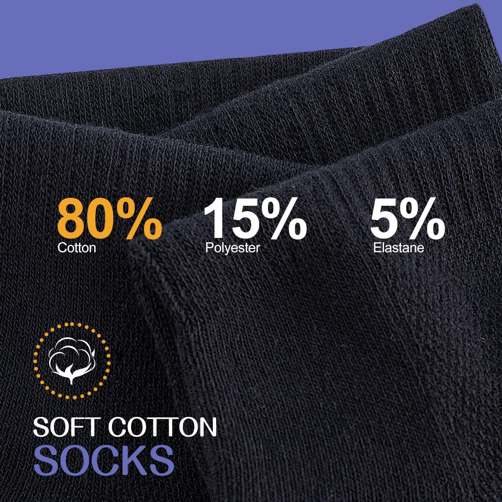 Шкарпетки спортивні жіночі для бігу, потовщені, 4 пари, фото №6