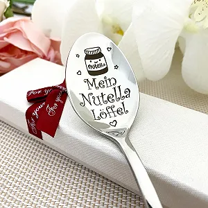 Ложка для новорічного подарунка для любителів шоколаду Персоналізована - Фото 1