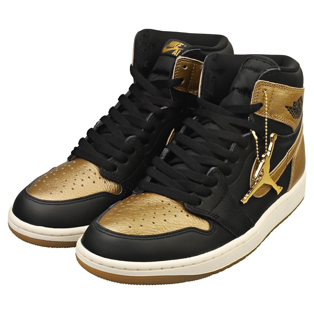 Кросівки Air Jordan 1 Retro High OG Yellow Ochre Black/Sail/Metallic Gold, фото №9