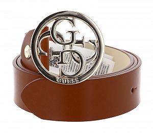 Ремінь GUESS Регульований W105 Cognac - Можна скоротити, Коньячний - Фото 1