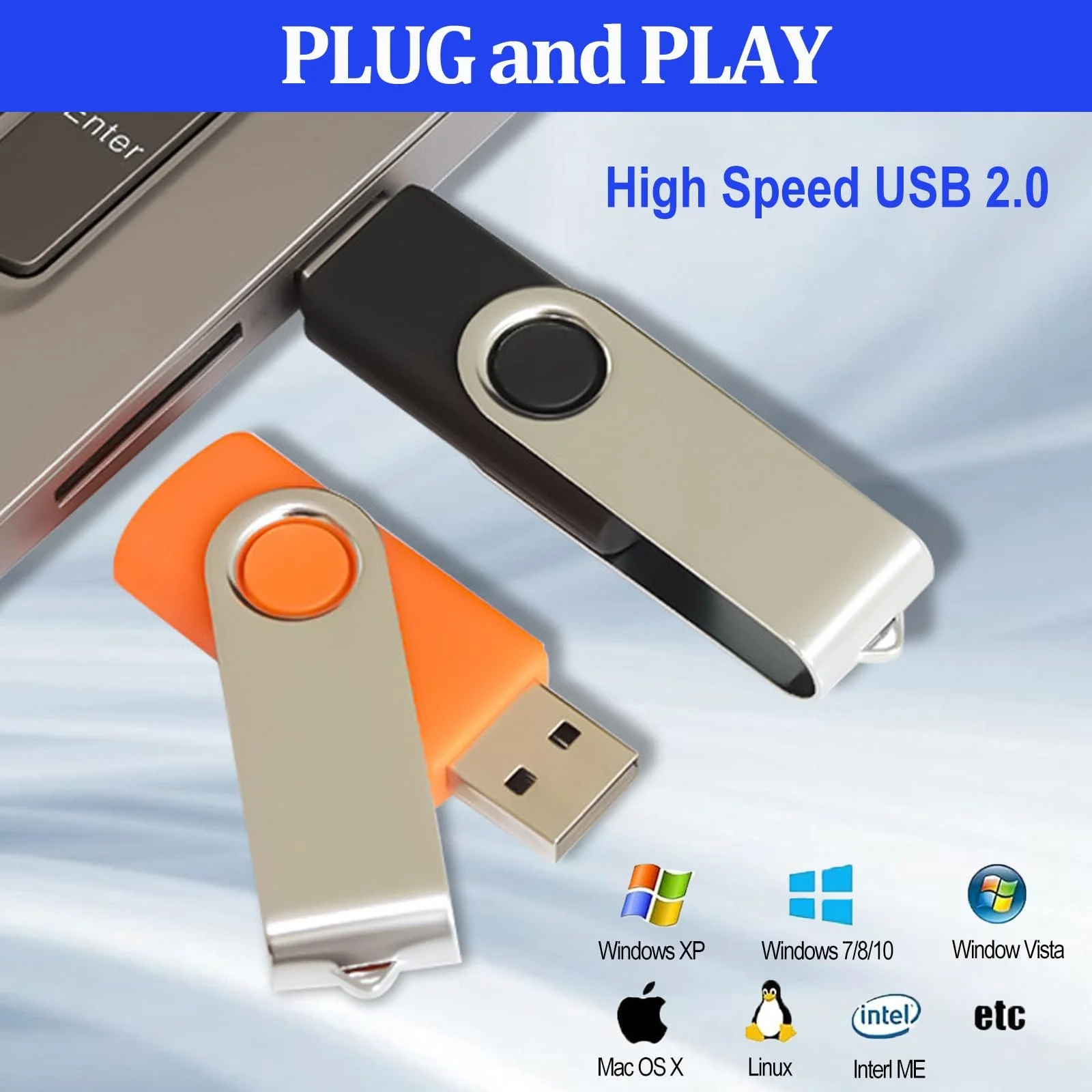 Набір USB-флеш-накопичувачів 32 GB USB 2.0 5 шт., фото №2 Набір USB-флеш-накопичувачів 32 GB USB 2.0 5 шт., фото №2