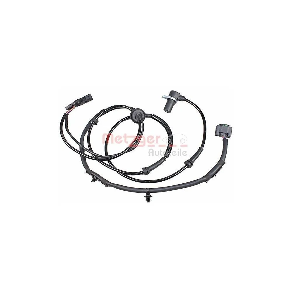 Датчик частоти обертання колеса METZGER 09001241 для AUDI, задня вісь зліва, фото №1