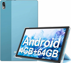 Планшет 10.1" Sebbe S23 4/64Gb 8 ядер Android 12 8000 mAh Голубой - Фото 1