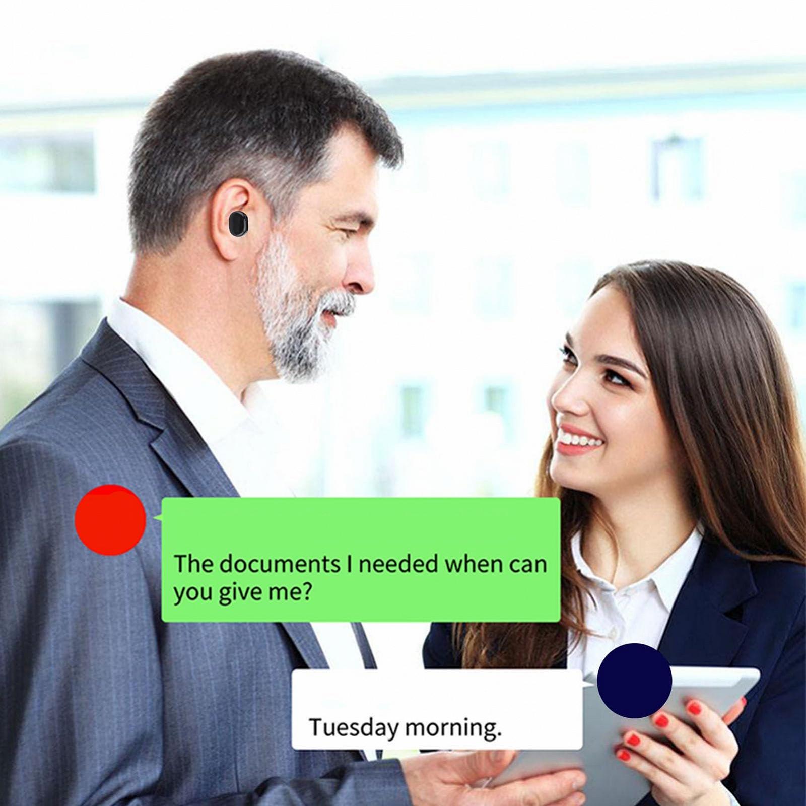 Навушники-перекладачі Black, фото №4