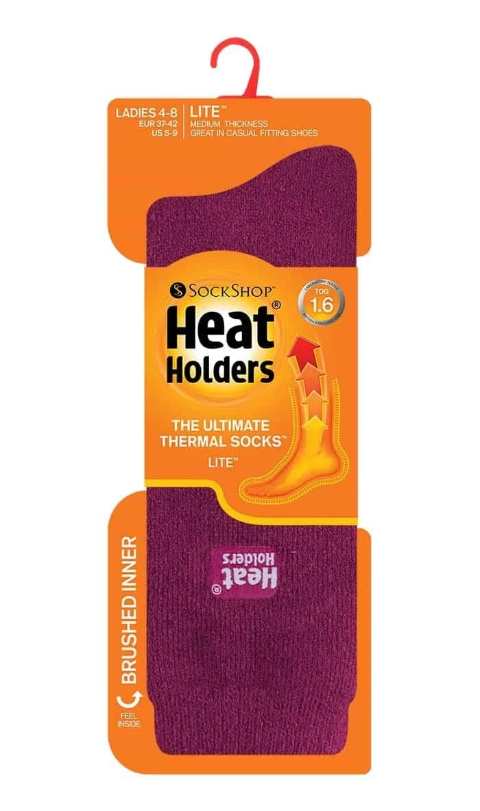 Термоноски женские HEAT HOLDERS Lite Тонкие зимние теплые в 4 цветах 37-42 EUR, фото №2