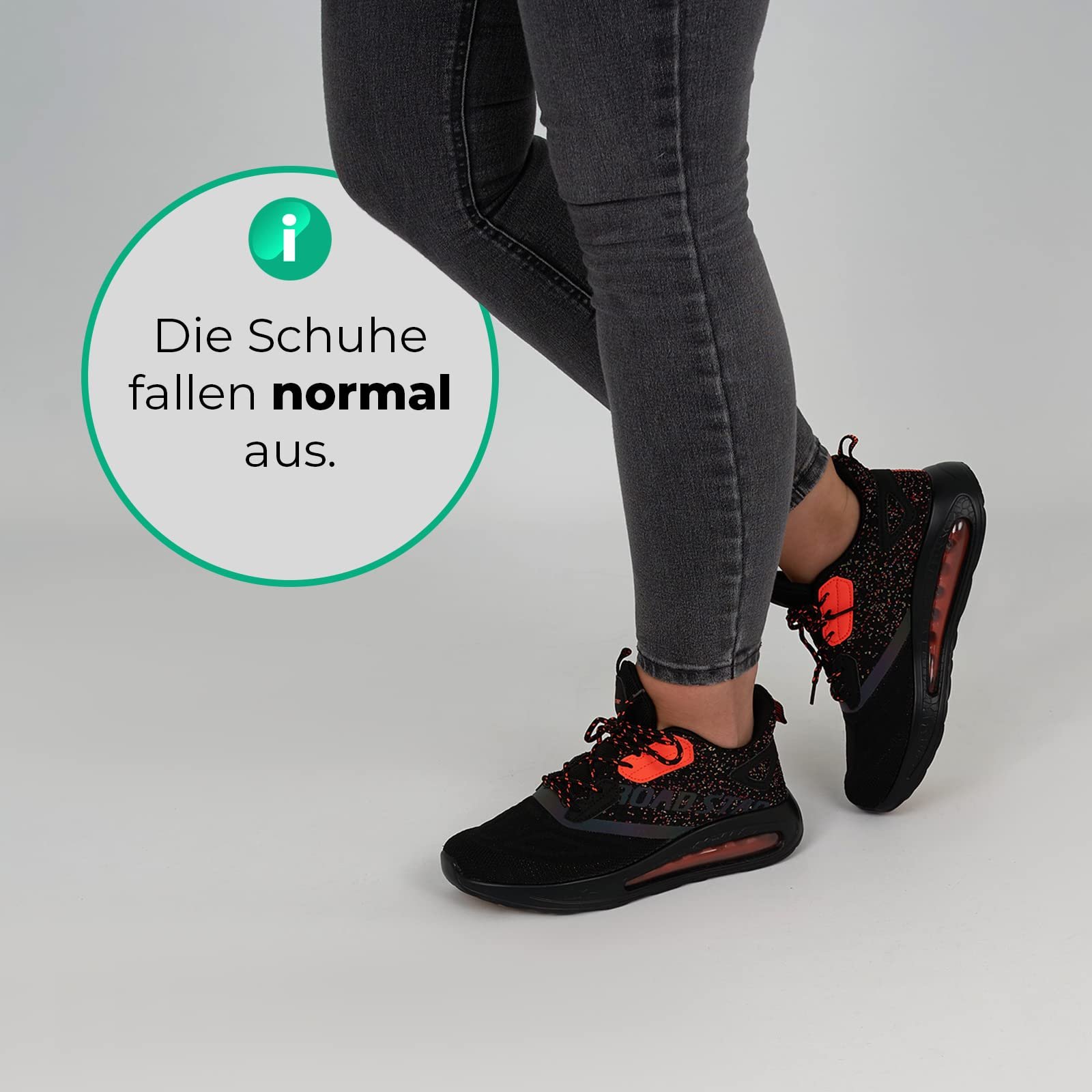 Кроссовки Fusskleidung® Унисекс Спортивная обувь Амортизирующие Легкие кроссовки для бега, фото №7