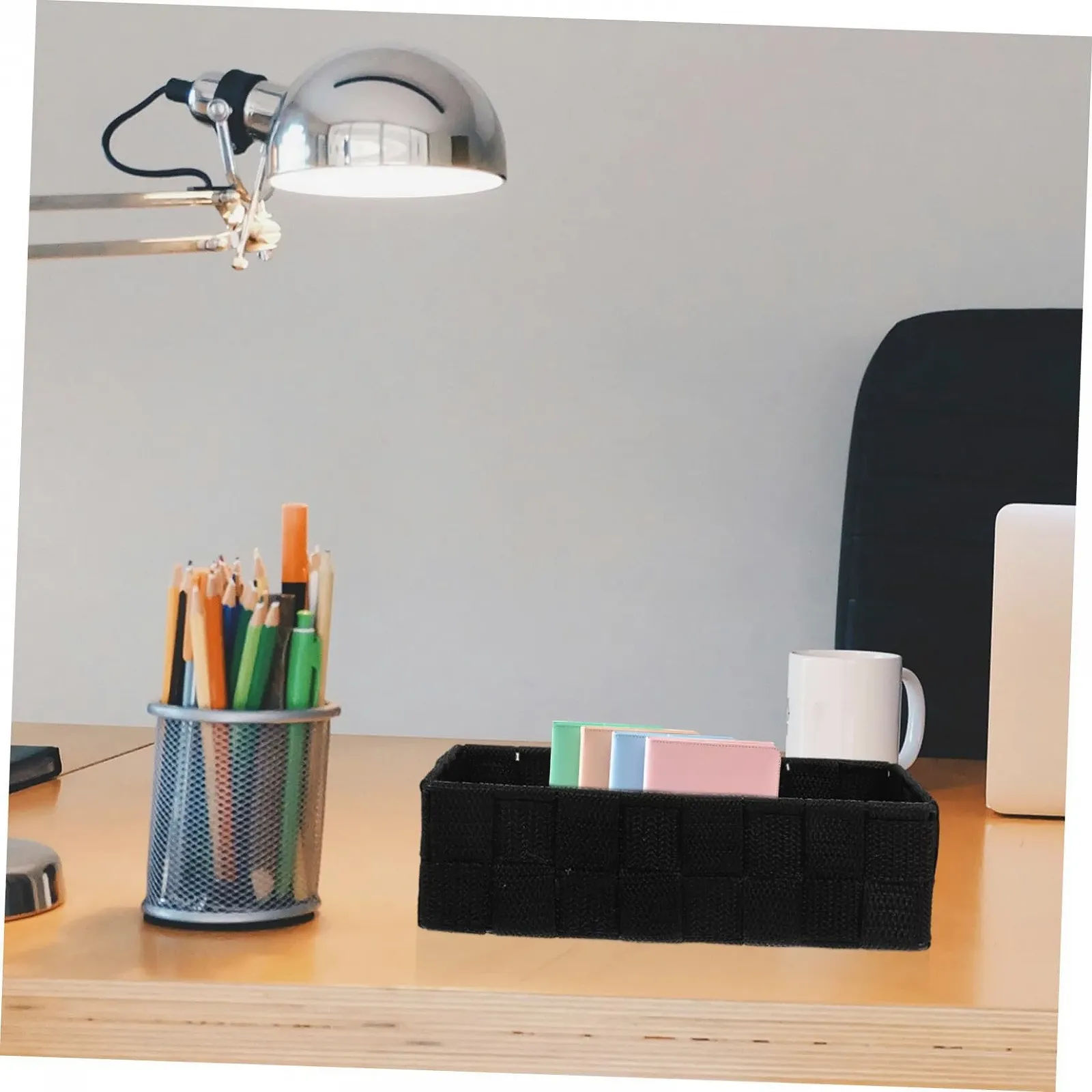 Органайзер GALPADA для хранения из плетеного нейлона, черный, фото №5 Органайзер GALPADA для хранения из плетеного нейлона, черный, фото №5