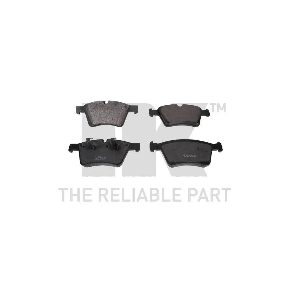 Комплект гальмівних колодок NK 223374 для MERCEDES-BENZ передня вісь, фото №1