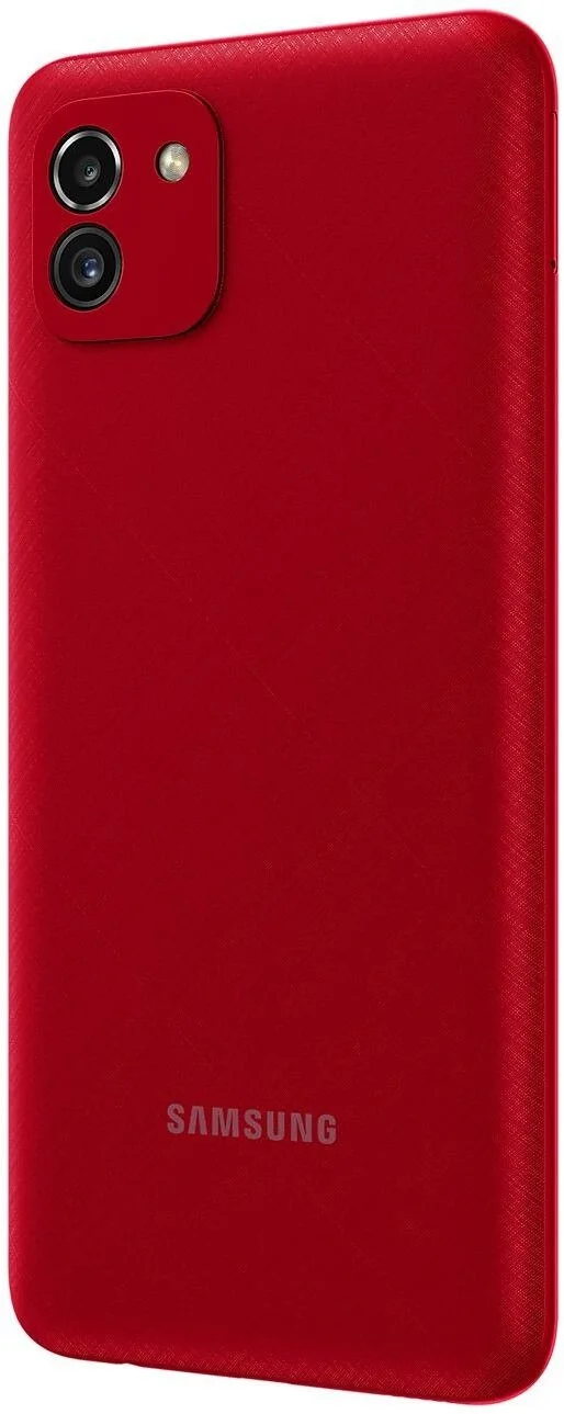 Смартфон Samsung Galaxy A03 6.5'' 4/64 ГБ 4G 8-ядер Android 13 Red, фото №6 Смартфон Samsung Galaxy A03 6.5'' 4/64 ГБ 4G 8-ядер Android 13 Red, фото №6